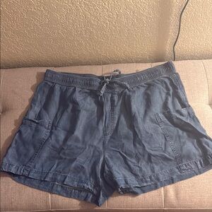 Joe Fresh Blue Athletic Shorts with Relaxed Fit